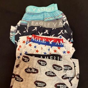 American Eagle Boxers (ALL 4 together)